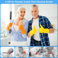 8 IN 1 Electric Spin Scrubber Cordless Power Cleaning Brush Rechargeable Cleaner
