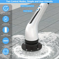 8 IN 1 Electric Spin Scrubber Cordless Power Cleaning Brush Rechargeable Cleaner