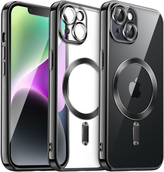STANDOUT Shockproof Mag Safe Case For iPhone 16 15 Pro Max 16 15 Camera Lens Cover