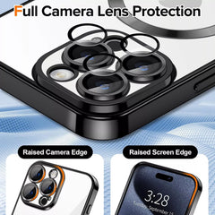 STANDOUT Shockproof Mag Safe Case For iPhone 16 15 Pro Max 16 15 Camera Lens Cover