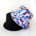 New Cotton Street Graffiti  Men's Bucket Hat Double-Sided Hip Hop   Outdoor Women Caps Beach Sun Protect Fishing Unisex Bonnet