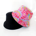 New Cotton Street Graffiti  Men's Bucket Hat Double-Sided Hip Hop   Outdoor Women Caps Beach Sun Protect Fishing Unisex Bonnet