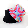 New Cotton Street Graffiti  Men's Bucket Hat Double-Sided Hip Hop   Outdoor Women Caps Beach Sun Protect Fishing Unisex Bonnet