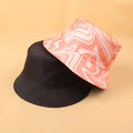 New Cotton Street Graffiti  Men's Bucket Hat Double-Sided Hip Hop   Outdoor Women Caps Beach Sun Protect Fishing Unisex Bonnet