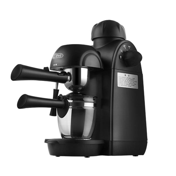 C-pot 5 Bar Pressure Personal Espresso Coffee Machine Maker Steam Espresso System with Milk Frother - P&Rs House
