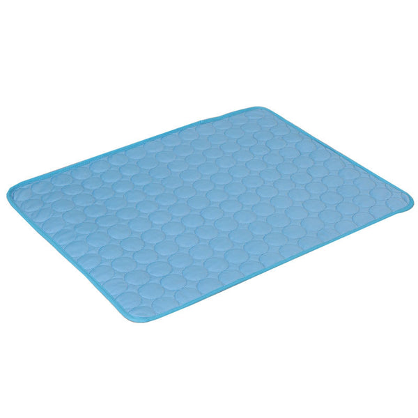 Dog Summer Cooling Mat 3 Size Pet Ice Pad Cool Cold Silk Moisture-Proof Cooler Sofa Mats Portable Tour Sleeping Pet Accessories