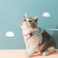 NEW Cat Harness,Leash and Collar Set, Escape Proof Kitten Vest Harness for Walking