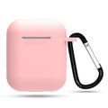 Airpod case with keychain| Protective Cover Case Compatible with Apple AirPods 2 & 1