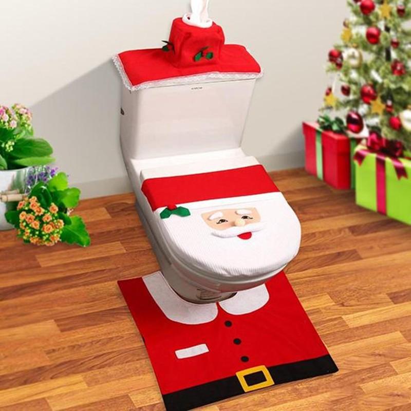 Christmas Toilet Seat Cover