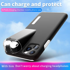 NEW 2 In 1 Phone Case With 300Mah Charging Box Earphone Storage Box For Apple AirPods 2 1  For iPhone 11 Pro Max  Xs Max XR X 8 7 6 6S Plus