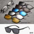5 in 1 sunglasses men magnetic sunglasses clip on glasses magnetic lens sunglasses