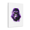 Rainbow Monkey Face, Colorful Monkey Art, Gorilla Art Canvas Gallery Wraps