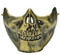 Minch Scary Skull Skeleton Mask Halloween Costume Half Face Masks