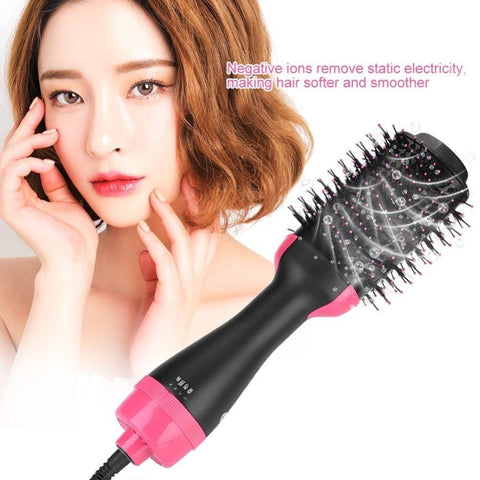 BEAUTY Multifunctional 2 in 1 Rotating Hot Hair Brush | Hair Dryer | Volumizer
