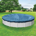 🛒 Super Winter Pool Cover for Round Ground Swimming Pools, 28-ft. Round Pool