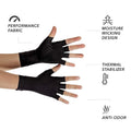 Best selling Arthritis Compression Gloves Copper Fiber Therapy Men & Women, Half Fingers