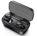 Wireless Earbuds, True Wireless Bluetooth Earbuds Bass Headphones Earphones with Wireless Charging Powerbank Case Battery Display IPX7 Waterprooof 70H Playtime for iPhone,Android,Windows - P&Rs House
