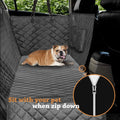 Dog Car Seat Cover with Side Flap for Car, Truck, Waterproof Non-slip, Back Seat ,Hammock