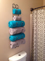 2 Pack Wall Mount Multi-Purpose Towel/Wine/Hat Rack,Bronze _mkpt