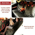 🐶NEW Dog Seat Cover for Back Seat with Mesh, Waterproof Dog Hammock Scratch proof Pet Seat Covers with 4 Bag