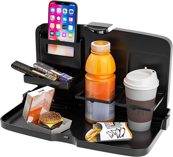 Car Tray ,  Backseat Organizer Car Multifunctional Tray Desk  Table for Eating Food Drink Meal Snack Cup...