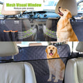 🐶 Dog Car Seat Cover, Waterproof Scratchproof Dog Seat Cover with 2 Seat Belts and a Pocket, Durable Nonslip Seat Cover for Dogs Back Seat