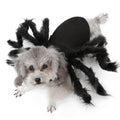 Halloween Pet Spider Clothes Puppy Plush Spider Cosplay Costume For Dogs Cats Party Cosplay Funny Outfit Simulation Black Spider - P&Rs House