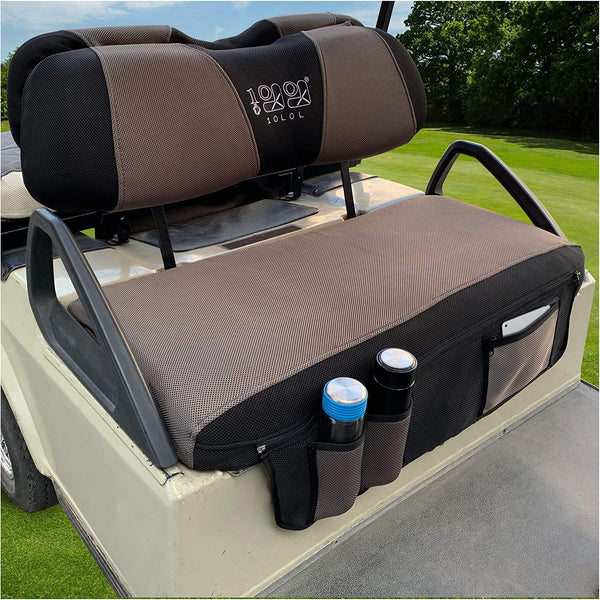 Golf Cart Seat Cover with Pocket Washable Mesh