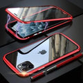 Magnetic Phone Case for iPhone 11| Magnetic Adsorption Case Front and Back Tempered Glass For IPhone 11