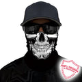 3D Skull Skeleton Balaclava Seamless Motorcycle Neck Face Shield Mask Scarf Bicycle Hunting Outdoor Anti-UV Bandana Headband