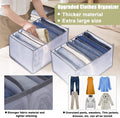 Foldable Portable Storage Box Compartment Storage Box Jeans Divider Closet Organizer  _mkpt44