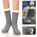 Cozy Lounge Socks| Slipper Socks| Pair Huggle slipper socks Winter Warm Female Male Thicken Thermal Wool Cashmere Snow Socks