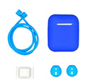 Anti lost Silicone Holder for AirPods Portable Anti lost Strap Cord Silicone Protective Eartips for earpods