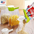 ✅ Seal & Pour Food Storage Bag Sealer Clip Cereal Sealing Clip Reusable #ns23 _mkpt