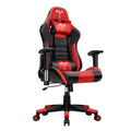 Office Chair Ergonomic Game Computer Chair with Body-hugging Leather Boss Chair Game Armchair Office Chair white for WCG