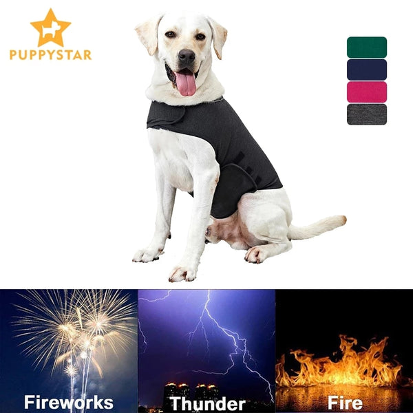 🐶 Dog Anxiety Vest XS-XL Pet Dog Anxiety Jacket Reflective Vest For Dog Clothes Shirt _mkpt44