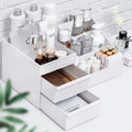 Drawer Storage Cosmetic Makeup Storage Display Holder Makeup Organizer Rack for Creams Makeup Brushes Lipsticks Plastic
