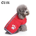 Reflective autumn and winter pet dog clothes small dog warm reflective dog clothes _mkpt44