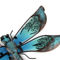 Metal Dragonfly with Glass Wall Artwork for Garden Decoration Animal Outdoor Statues and Sculptures Decoration of Yard #NS54 _mkpt