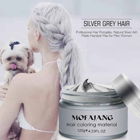 Fashionable Styling Hair Coloring[ One-Time Hair Wax| Easy To Wash Out | Natural Ingredients]
