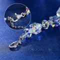 Aurora Borealis Round Crystals Bracelet #ns23 _mkpt