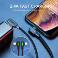 NEW 1.8m LED USB Cable Fast Phone Charging Data Cord For iPhone 12 Mini 11 Pro XS MAX XR X 8 7 6 6S 5 5S 5S SE Plus iPad Air