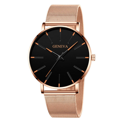 Men Luxury Watches Quartz Wrist watch Man Sport Analog Wristwatch Stainless Steel Casual Bracele Watch Simple Top Brand Clock