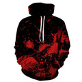 New Autumn mens LIGHT Hoodies Shirt 3D Print Horror Hoodie Streetwear Harajuku Pullover Sweatshirt Hip hop Jacket Men Tracksuit Men clothing