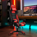 Furgle Zero-L WCG gaming chair black&red office chair ergonomic for watching movie/play game computer chair modern office chair (Black Red)