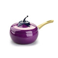 Hot CookIn  Fruit Pot Frying Pan | Cooking Pot  Saucepan Ceramic Pan Grill Pan Induction Cooker Gas Aluminum Cookware