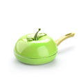 Hot CookIn  Fruit Pot Frying Pan | Cooking Pot  Saucepan Ceramic Pan Grill Pan Induction Cooker Gas Aluminum Cookware