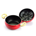 Hot CookIn  Fruit Pot Frying Pan | Cooking Pot  Saucepan Ceramic Pan Grill Pan Induction Cooker Gas Aluminum Cookware