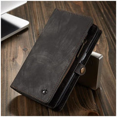 Luxury Leather Wallet with 11 Card Holders And Detachable Phone Case for Samsung Note 10 Plus A20 A50 A70 A80 S9 S8 Note 9