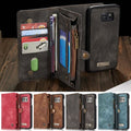 Luxury Leather Wallet with 11 Card Holders And Detachable Phone Case for Samsung Note 10 Plus A20 A50 A70 A80 S9 S8 Note 9 - P&Rs House